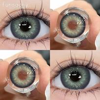 FUNSACHY 1 Pair MARGARET Color Contact Lenses for Eyes Fashion Cosmetic High Quality 14.5mm Contact Eye Contacts Lens