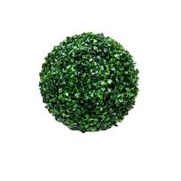 Dirbtiniai augalai Topiary Ball Dekoratyviniai kamuoliukai sodo vestuvėms ir namų dekoravimui black