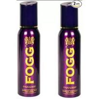 FOGG Paradise with 1000 Sprays Fragrant Body Spray Body Spray - For Women (240 ml, Pack of 2) black