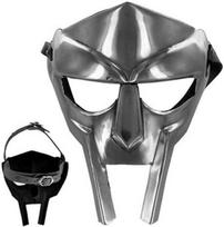 MF DOOM Kaukė Mad-villain Plieninė Veido Šarvai Viduramžių Rankų Darbo Kaukė