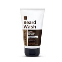Ustraa Barzdos prausiklis Woody - 100 ml - Be sulfatų barzdos prausiklis | Tirštos putos, Nesausina po plovimo, Išvalyta ir glotni barzda