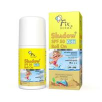 FIXDERMA Shadow Spf 50 Kids Roll On, Roll On For Kids With Golden Seaweed & Phytosterol, Kids Sunscreen, Pa+++, Uva & Uvb Protection, 30Gm yellow