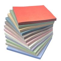 Colored Sticky Note Blank Sticky Note Pad 3x3Inch Pocket Memo Pad Self-ashesive Note Paper 50 Sheets/Pad 2 red