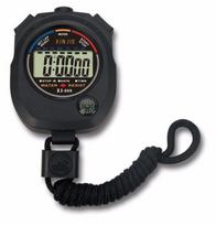 Vandeniui atsparus skaitmeninis LCD chronometras Chronografas Laikmatis Skaitliukas Sporto Signalizacija black
