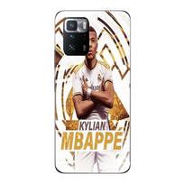 Coque Maniacase pour Xiaomi Redmi Note 10 Pro 5G Kylian Mbappe Real Madrid wallpaper celebration juoda