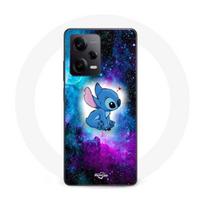 Coque Maniacase pour Xiaomi Redmi Note 12 Pro 5G Stitch ohana espace coloré