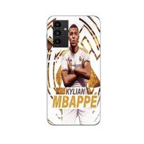 Coque Maniacase pour Samsung Galaxy A05s Kylian Mbappe Real Madrid wallpaper celebration