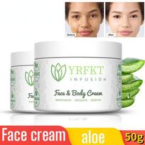Extract Natural Aloe Vera Cream Dieninis kremas veido kremas Drėkinamasis senėjimą stabdantis nuo raukšlių balinamasis šviesinamasis kremas 5G