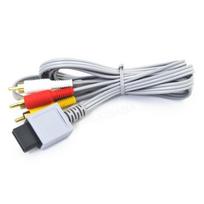 Naujas AV kompozitinis RCA vaizdo ir garso kabelis Nintendo Wii