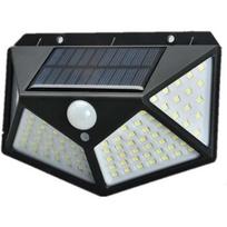 Saulės lempa - RUMOCOVO - 100 LED - 2200 mAh - Judesio jutiklis - Atspari vandeniui