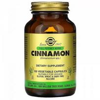 Solgar - Full Potency Herbs, Cinnamon, 100 Vegetable Capsules