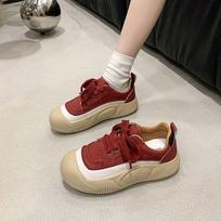 Pavasariniai moteriški teniso bateliai Madingi apvaliapirštiai sportbačiai Moteriški kvėpuojantys laisvalaikio avalynė Sportiniai batai Zapatos Mujer 35