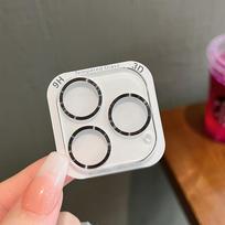 Fotoaparato objektyvo apsauga iPhone 16 Pro Max 15 Plus 14 Pro 13 12 Mini 11 Grūdinto stiklo apsauginė plėvelė Priedas iPhone 16 juoda