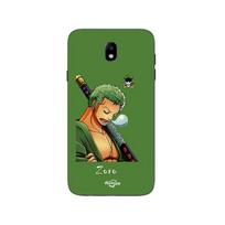Case for Samsung Galaxy j7 2018 Roronoa Zoro One Piece manga anime juoda