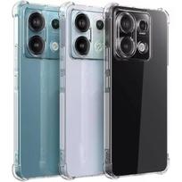 Luxury Transparent Case for Xiaomi Redmi Note 13 12 11 Pro Plus Note 10 9 PRO MAX 10S 9S Soft Clear Ultra-thin Skin Feel Shockproof Protect Cover REDMI NOTE 9S black