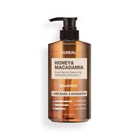 KUNDAL Honey & Macadamia Nature Shampoo Lime Basil & Mandarin 500ml 1 PCS