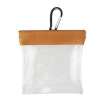 Golf Tees Pouch Bag Golf Tees Organizers with Clip Golf Tees Storage Pocket Squeeze Golf Tees Pouch Golf Accessories