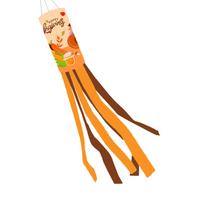 Vibrant Autumn Thanksgiving 28inch Windsock Weatherproof Outdoor Decoration for Garden and Patio 4