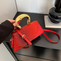 High Quality Solid PU Shoulder Bags Designer Style Bags for Women  Hot Sale Trend Buckle Casual Classics Bags