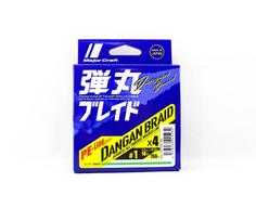 Major Craft Dangan Braid Line X4 150m P.E 1 Green DB4-150/1GR/18lb (5232) žalia