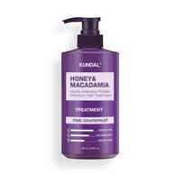 KUNDAL Honey & Macadamia Protein Hair Treatment Pink Grapefruit 500ml 1 PCS
