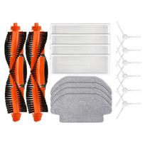 16Pcs for Xiaomi Robot Vacuum S10 Xiaomi Robot Vacuum S12 B106GL Replacement Parts Main Side Brush Hepa Filter Mop Cloth CHINA