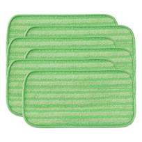 6 Washable/Reusable Microfiber Mop Pads Compatible with Swiffer Wet Jet CHINA