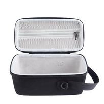 EVA Hard Speaker Storage Bag For Marshall Middleton Wireless Speaker Protective Speaker Carrying Case Adjustable Shoulder Strap pilka