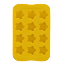 Silicone Ice Cube Trays,Reusable Non-Stick Cake Pop Mold,Candy Chocolate Mould,Food-Grade Kitchen Ice Tray,Baking Accessories orange