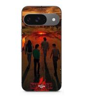 Case - MANIACASE - Google Pixel 9 - Black - Soft - Stranger Things Season 4 juoda