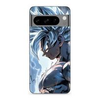 Coque - MANIACASE - Google Pixel 8a Pro - Silicone - Souple - Songoku ultra instinct juoda