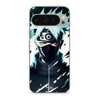 Case for Google Pixel 9 Pro Kakashi Hatake manga juoda