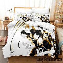 Fashion 3D The Volleyball Junior Bedding Sets Duvet Cover Set With Pillowcase Twin Full Queen King Bedclothes Bed Linen 70x133cm 2pcs blue