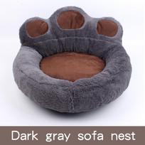 Dog Bed Kennel Pet Products Accessory Mat Accessories for Small Breeds Dogs Sofa Baskets Cats Cushions Puppy Beds Medium Big S 40x50cm black