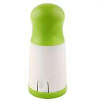 Spice and seasoning grinder, garlic grinder, coriander grinder, spice grinder suitable for picnics, camping, family gatherings, kitchen use žalia