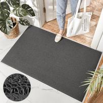 Paprastas PVC namų įėjimo durų grindų kilimėlis Lauko durų dulkių kilimėlis Durų anga Durų neslystantis kilimėlis 43.5*75cm