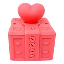 Erzinanti dovanų dėžutė su varžtais, pokštas Valentino dienai, varžtų dėžutė, 3D spausdinta naujovė, dovanų dėžutė, stalo pinigų ir kortelių laikiklis draugams, šeimai rožinė