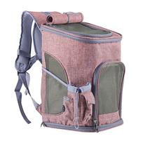 Breathable Pet Cat Carrier Backpack Foldable Pet Carrier Transport Travel Bag Outdoor Travel Portable Dogs Bag