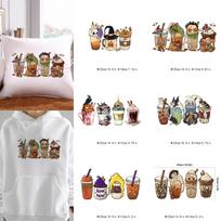 6pcs,  Iron on DTF Direct to Film Transfer Sticker, DIY Images/Text/Logo Printing Clothing Personalized Iron on Design ,Heart balta
