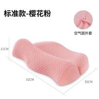 High Density Space Cervical Memory Foam Pillow Contour Pillows Neck Shoulder Pain Ergonomic Orthopedic Sleeping Neck Support beige