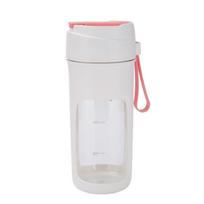 Nešiojamas Mini USB Elektrinis Sulčiaspaudės Puodelis Portable juicer [3.7V-6 blades] white and pink. Please bid for more than 300 units rožinė/balta