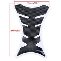 Universalus 3D motociklo anglies pluošto bakelio lipdukas, bakelio dangtelio apsauga, lenktyninis lipdukas HONDA SUZUKI YAMAHA Kawasaki KTM Hayabus