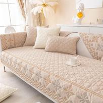 Bohemia Cotton Sofa Cover for Living Room Four Seasons Universal Sofa Cushion Towel Non-Slip Sofa Cover Mat Home Slipcovers 70x70 beige