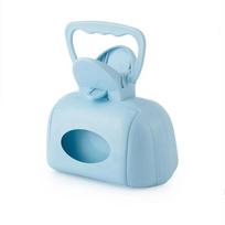 Dog Poop Bag Dispenser Pet Waste Picker Travel Outdoor Pooper Scooper Scoop Clean Pick Up Remove Clamp Cleaning Tool Pet Product mėlyna