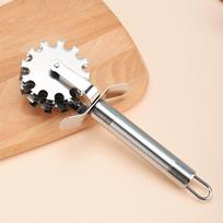 2 Pcs Meat Mallet Homemade Tenderizer Five-wheel Loosener Beef Steak Pounder Scroll Rolling Tool 19.3X7.2X4CM sidabras