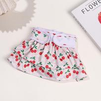 Skalbiamos vasarinės gėlėtos šunų sauskelnės - Mažos bišono menstruacinės saugos kelnaitės Extra Small