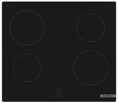 Bosch Serie 2 PUG61RAA5E įmontuojama indukcinė kaitlentė 60 cm 4 zonų Black | PUG61RAA5E | 4242005285396