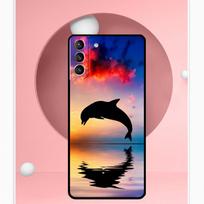 Animal Dolphin Cover For Samsung Galaxy S23 S24 Ultra S8 S9 S10 S22 Plus Note 10 20 Ultra S20 S21 FE Case Galaxy S23 Plus