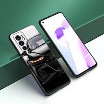 Sportinis šaunus automobilis Juodas silikoninis telefono dėklas OnePlus 9 10 11 12 ACE 2V Pro 9RT 10T 10R Nord CE 2 3 Lite N10 N20 N30 5G OnePlus 11 5G