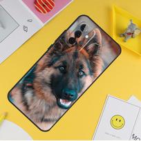 German Shepherd Dog Case For Samsung Galaxy A55 A35 A25 A15 A51 A71 A12 A32 A52 A13 A33 A53 A14 A34 A54 Coque Samsung A22 5G white